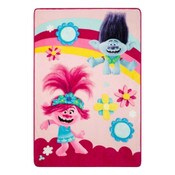 Wholesale - TROLLS CHASE A RAINBOW BLANKET C/P 6, UPC: 073558794363